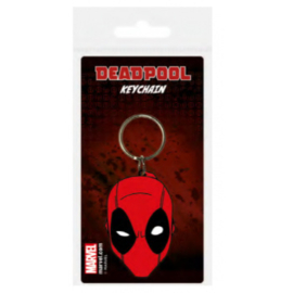 Pyramid Rubber Keychains - Deadpool (Face