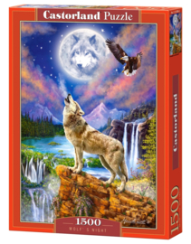 Castorland 1500 stuks Wolf's night