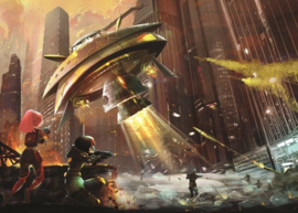 Art-puzzel 200 stuks Space Wars