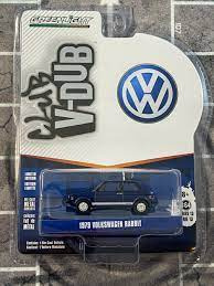 GREENLIGHT - 1/64 - VOLKSWAGEN - GOLF MKI RABBIT 1979 - BLUE 36030C