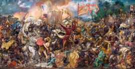 Castorland 4000 stuks The Battle of Grunwald