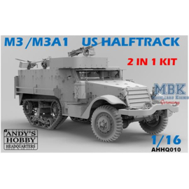 ANDYS HHQ 1/16 M3/M3A1 U.S. Halftrack 2 in 1 (07-02-2025)