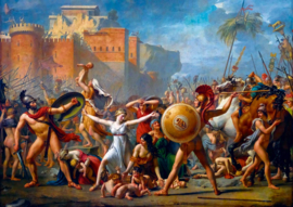 Bluebird 1000 stuks Jacques-Louis David - The Intervention of the Sabine Women, 1799