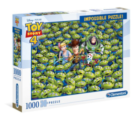 Clementoni 1000 stuks Disney Pixar Toy Story 4 Impossible Puzzel