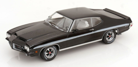 KK-SCALE - 1/18 - PONTIAC - GTO LEMANS RAM AIR COUPE 1972 - BLACK (07-12-2024)