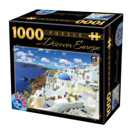 Dtoys 1000 stuks Discover Europe Santorini Greece