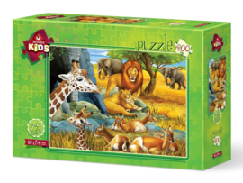 Art-puzzel 200 stuks XXL Savannah