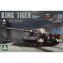 TAKOM MODEL 1/35 King Tiger Henschel Abt. 505 w/Zimmerit - INTERIOR (02-11-2024)