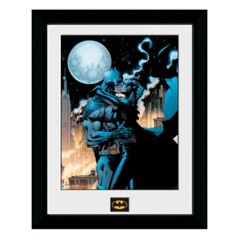Batman Framed Foto Moonlight Kiss