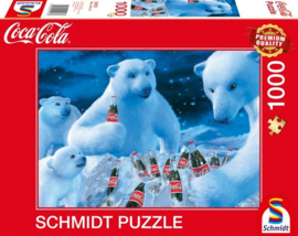 Schmidt 1000 stuks Coca Cola - Polarberen