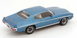 KK-SCALE - 1/18 - PONTIAC - GTO LEMANS RAM AIR COUPE 1972 - LIGHT BLUE (07-12-2024)