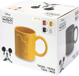 Disney Mickey Koffietas 320 ml Keramik 3D - GEEL