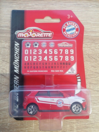 Majorette 1/64 audi A1 - FC Bayern