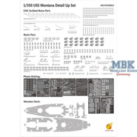 VERY FIRE 1:350 U.S. Navy Battleship BB-67 USS MONTANA-Deluxe Kit (02-11-2024)