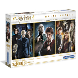 Clementoni 3x1000 stuks Harry Potter characters pack