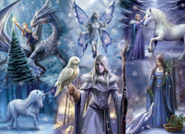 Bluebird 1000 stuks Anne Stokes - Winter Fantasy