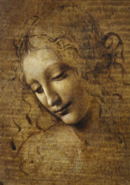 Bluebird 1000 stuks Leonardo da Vinci - La Scapigliata, 1506-1508