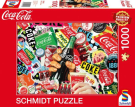 Schmidt 1000 stuks Coca Cola - Coca Cola is het!