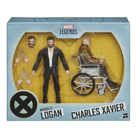 Hasbro Marvel Legends Series Logan & Charles Xavier