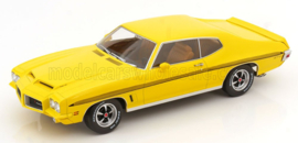 KK-SCALE - 1/18 - PONTIAC - GTO LEMANS RAM AIR COUPE 1972 - YELLOW (07-12-2024)