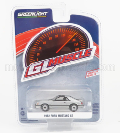 GREENLIGHT - 1/64 - FORD USA - MUSTANG GT 1982 - SILVER