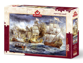 Art Puzzel 1500 stuks zeeslag