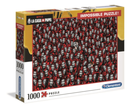 Clementoni 1000 stuks Money Heist Impossible