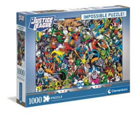 Clementoni 1000 stuks DC Comics Justice League Impossible puzzel