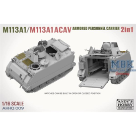 ANDY'S HOBBY 1/16 M113 U.S. Armored Personnel Carrier (02-11-2024)