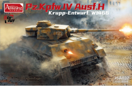AMUSING HOBBY 1/35 Panzer IV Ausf.H Krupp ontwerp W1466