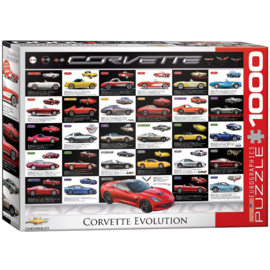 Eurographics 1000 stuks Corvette Evolution