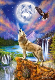 Castorland 1500 stuks Wolf's night