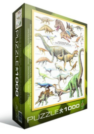 Eurographics 1000 stuks Dinosaurus - Jurassic