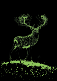 ART PUZZEL 1000 STUKS Neon Puzzle - Patronus