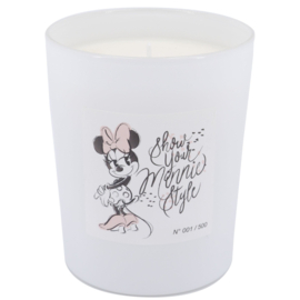 Disney geurkaars - Minnie Mouse "Show your Minnie Style"  Maison Francal