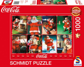 Schmidt 1000 stuks Coca Cola - Kerstman