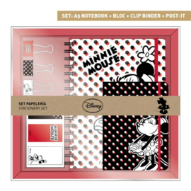 DISNEY STATIONARY SET MINNIE