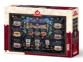 Art PUZZEL 1000 stuks coffee-time