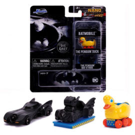 JADA BATMAN 3-Pack Nano Cars 1/87 BATMAN
