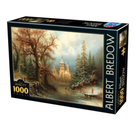 Dtoys 1000 stuks Albert Bredow - Romantic Winter Landscape
