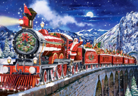 Castorland 1000 stuks Santas Coming Soon to Town
