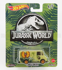 MATTEL HOT WHEELS - 1/64 - TRUCK - COMBAT MEDIC VAN - JURASSIC WORLD - GREEN