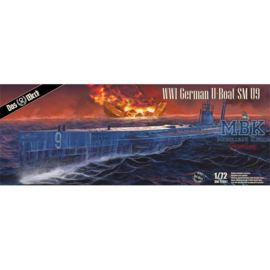 DAS WERK 1/72 S.M. U-Boot 9 - WWI German Submarine