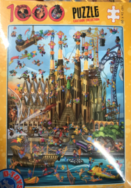 Dtoys 1000 stuks Cartoon Collection: Sagrada Familia