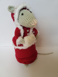 Kerstmuis dametje
