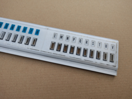 Push Button Panel/ Plastic (Seeburg Showcase)