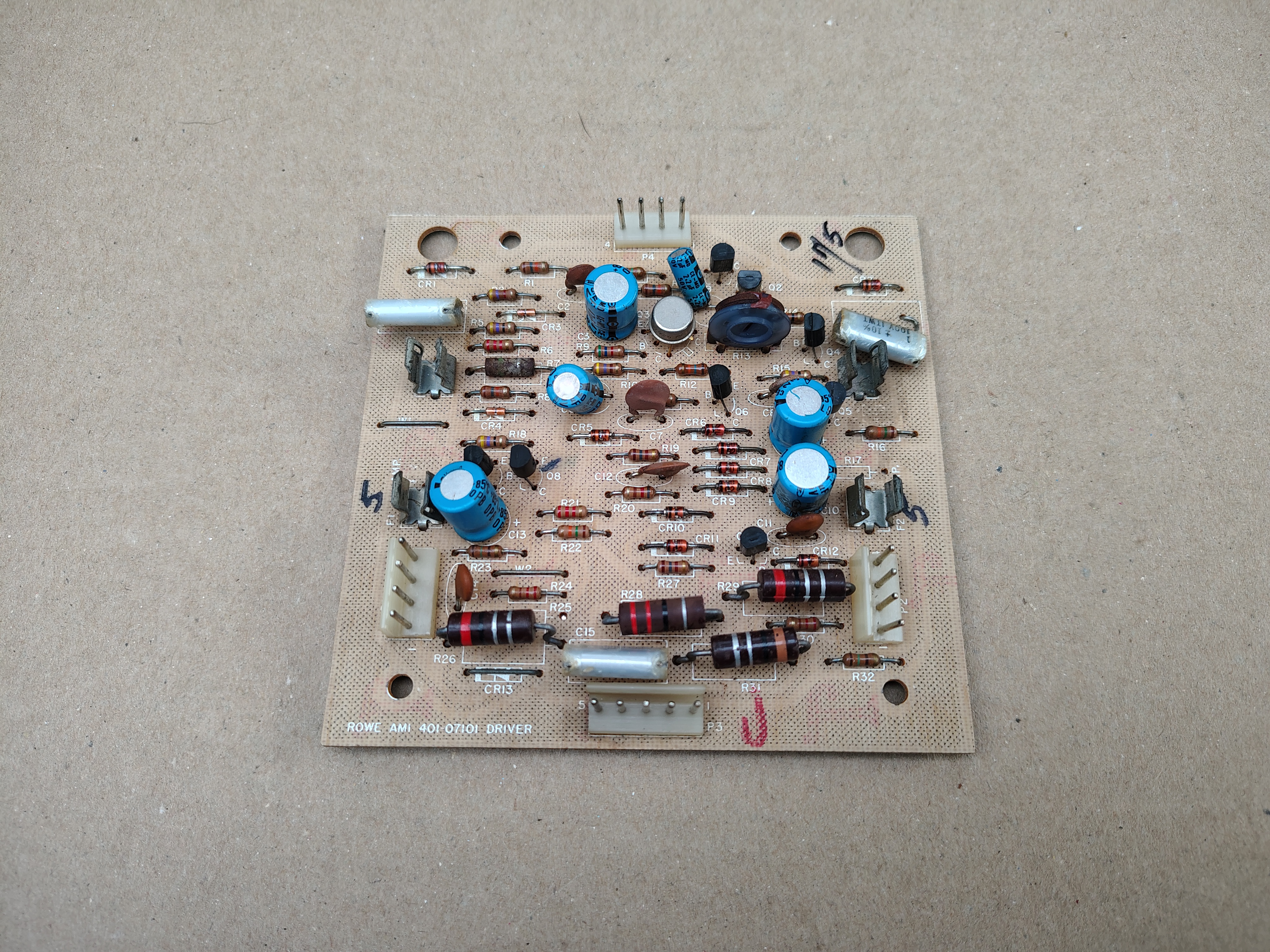 Driver Board/ 401-07101 (Rowe-AMi/Div)