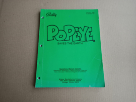 Service Manual: Bally Popeye (1994)