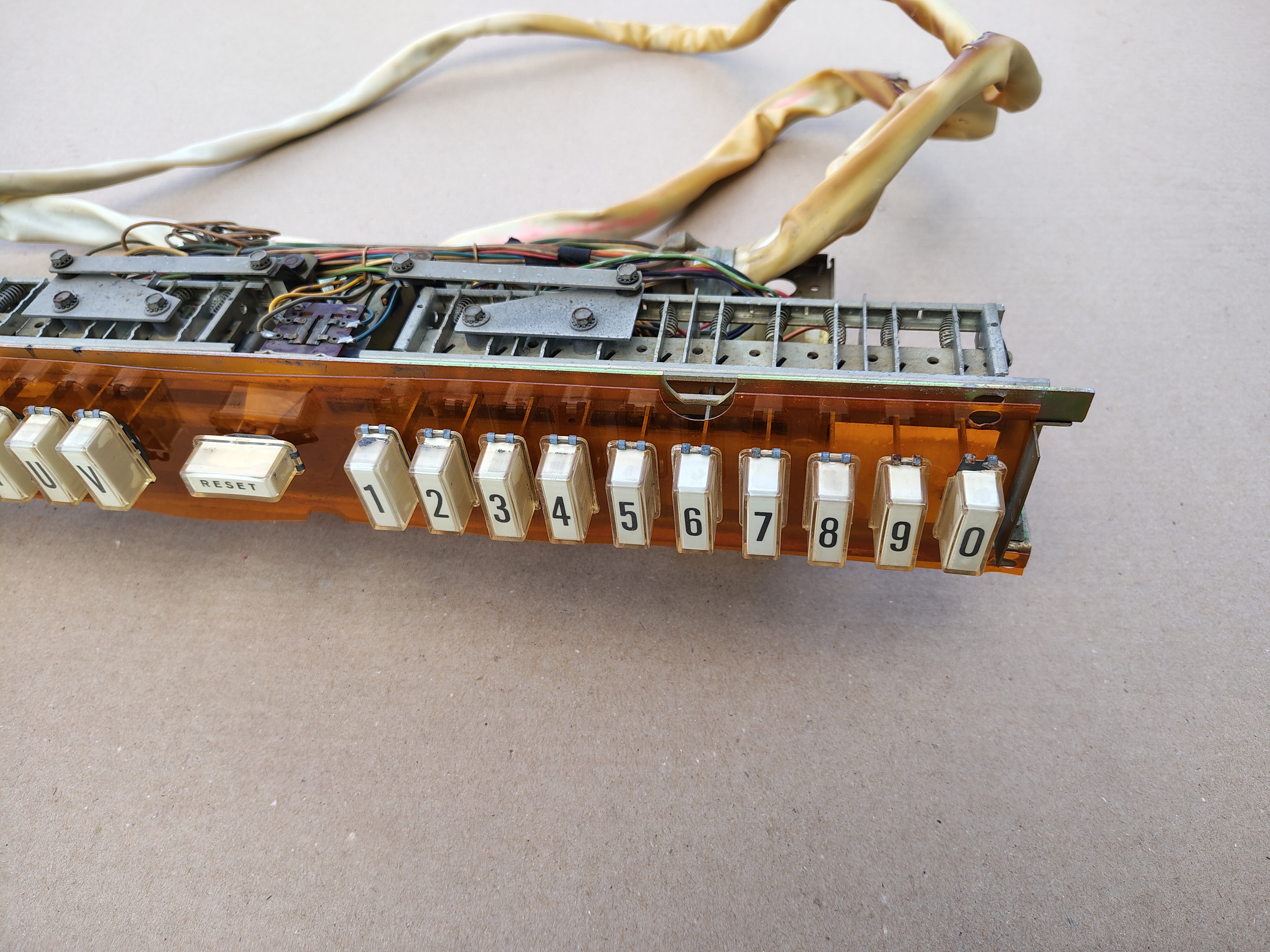 Push Button Panel (Wurlitzer 3700)