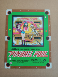 Flyer: Gottlieb Pinball Pool (1979) Flipperkast